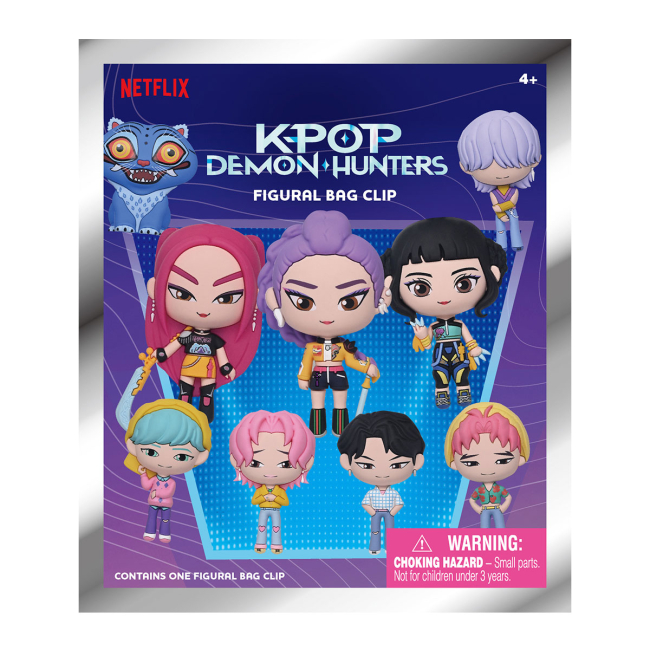 Брелоки - Брелок-сюрприз Monogram K-Pop Demon hunters Кейпоп-охотницы на демонов S1 (32775)