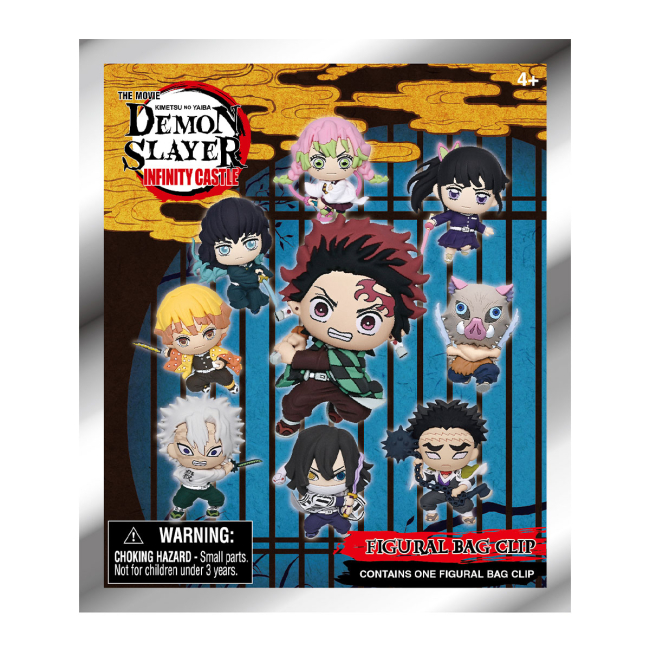 Брелоки - Брелок-сюрприз Monogram Demon slayer Бесконечная крепость S1 (74695)