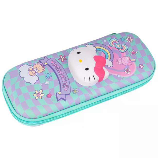Пеналы и кошельки - Пенал CoolPack Squishy 3D Hello Kitty жесткий дизайн 2 (11019PTR)