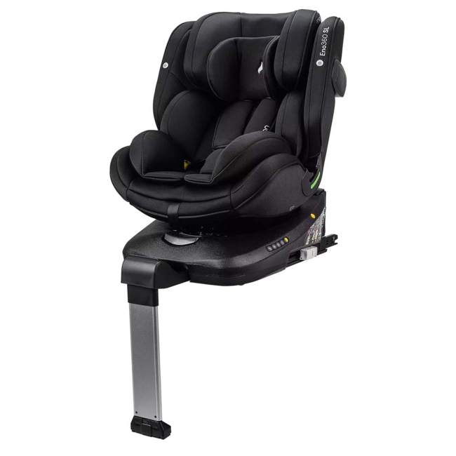 Автокрісла й аксесуари - Автокрісло Osann Eno360 SL i-Size All Black (ece108-292-243)