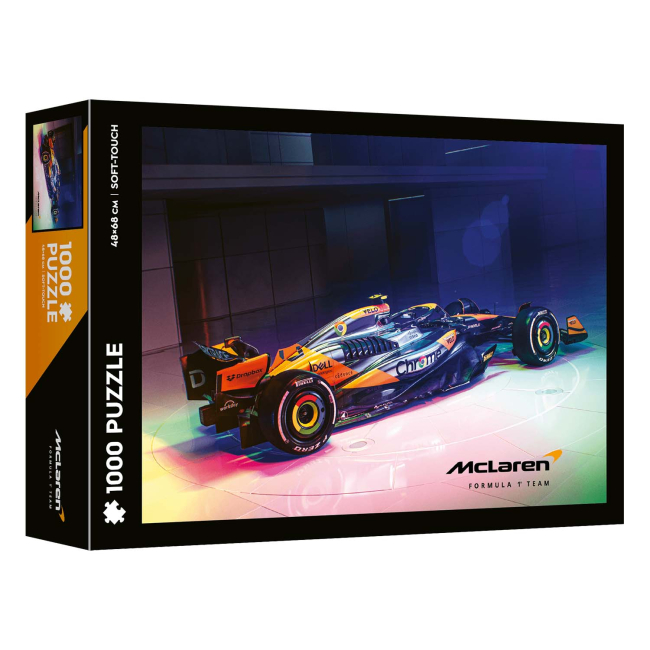 Пазлы - Пазл Trefl Soft Touch F1 McLaren F1 Team Ливрея Chrome 1000 элементов (F1-1005260)