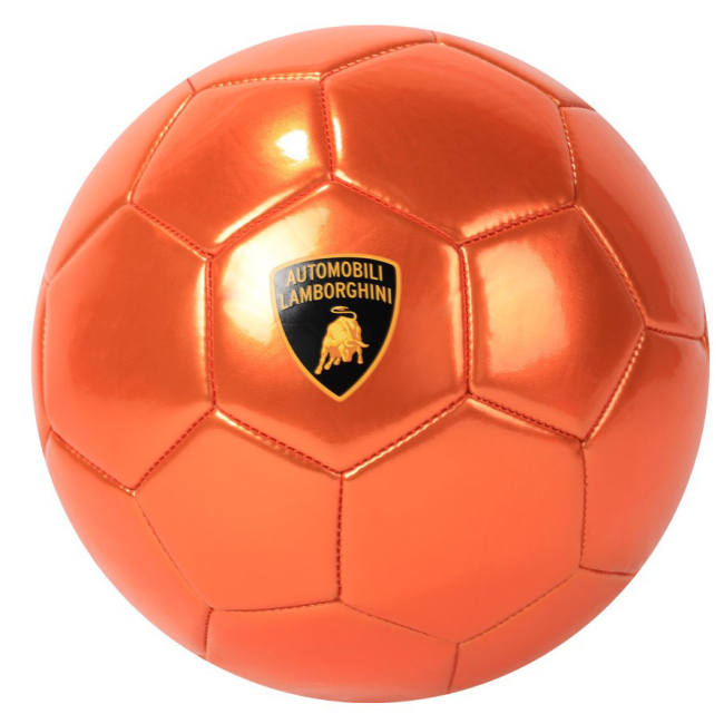 Спортивные активные игры - Футбольный мяч Lamborghini р 2 оранжевый (6941876000203)