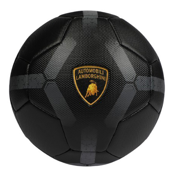 Спортивные активные игры - Футбольный мяч Lamborghini р 5 черный (6941876038510)