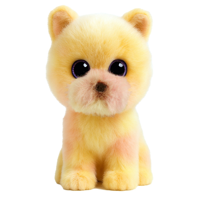 М'які тварини - М'яка іграшка TY Beanie Babies Померанський шпіц Палмер 15 см (37407)