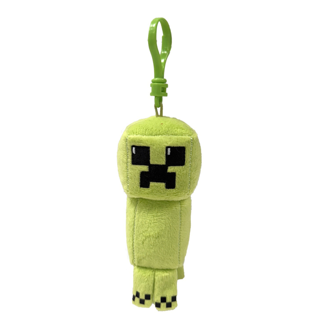 Брелоки - Брелок TY Minecraft Зелений Кріпер 12 см (34020)
