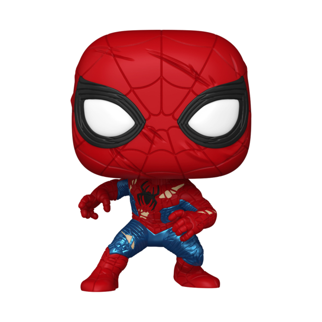 Фігурки персонажів - Фігурка Funko Pop Marvel Людина-павук Абсолютно новий день Після битви (83964)