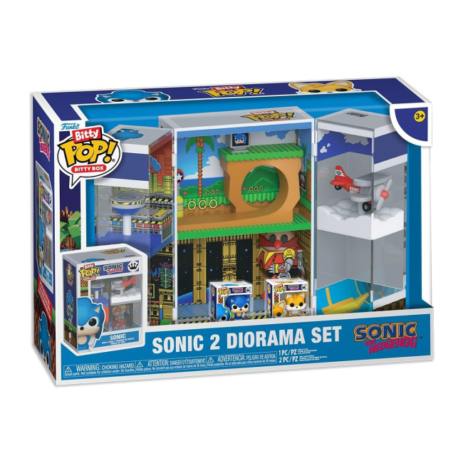 Фігурки персонажів - Ігровий набір Funko Bitty Pop Boxes Sonic Їжак Сонік (93563)