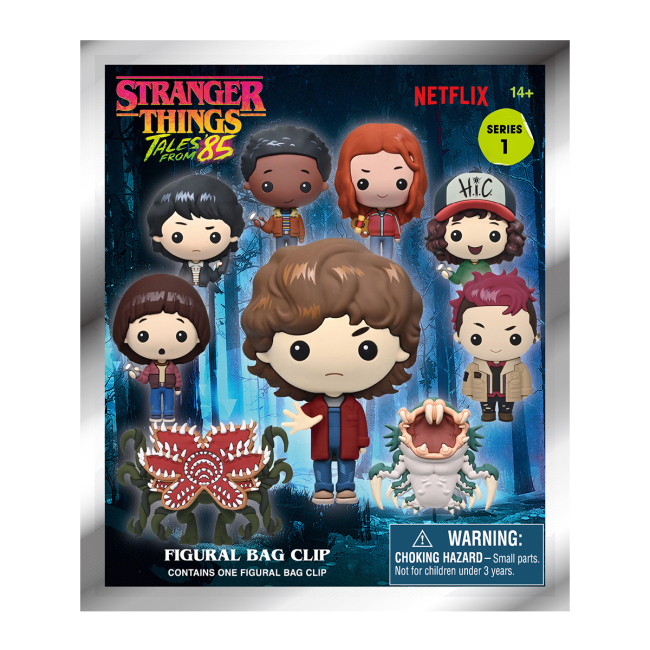 Брелки и пины - Брелок-сюрприз Monogram Stranger Things Истории из 85-го S1 (32765)