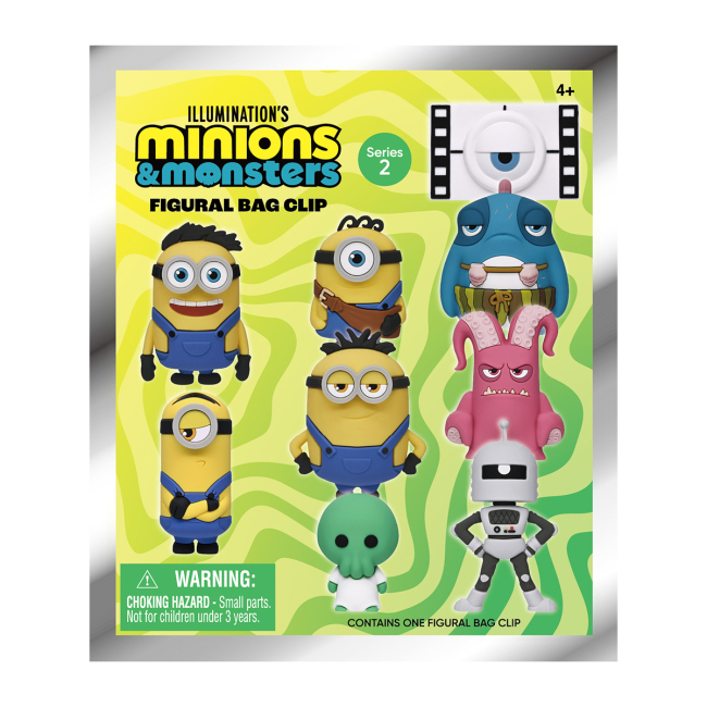 Брелки и пины - Брелок-сюрприз Monogram Minions S2 (76375)