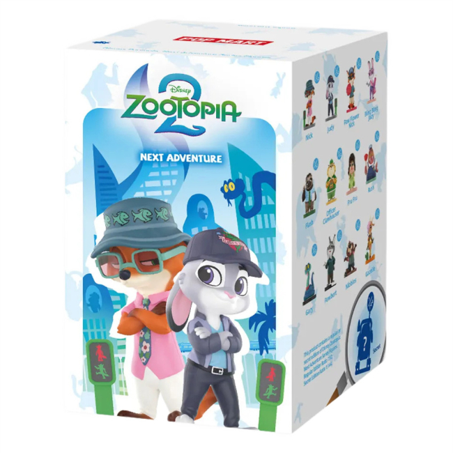 Фігурки персонажів - Фігурка-сюрприз Pop Mart Disney Zootopia Next Adventure (DZNA-01)