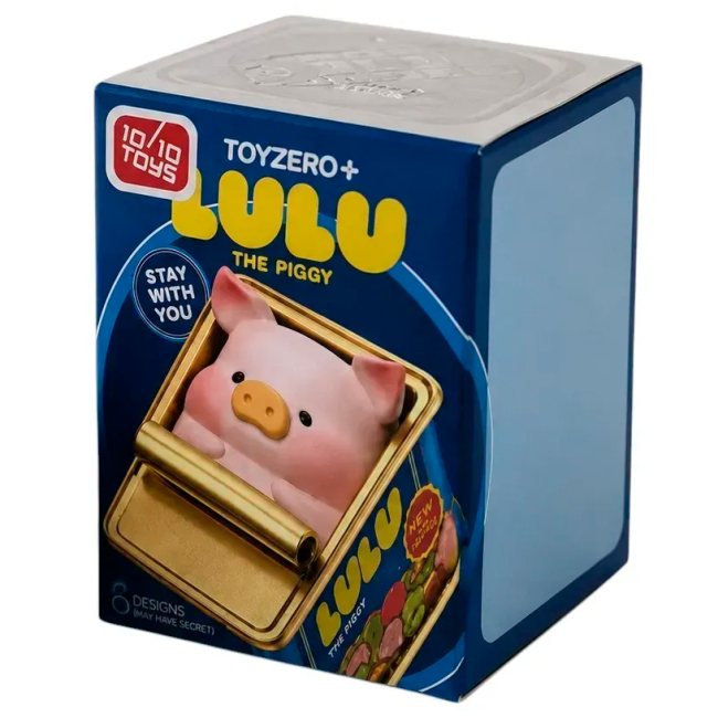 Фигурки животных - ​Фигурка-сюрприз 10/10 Toys LuLu the Piggy Stay with You Series (TZA12114)