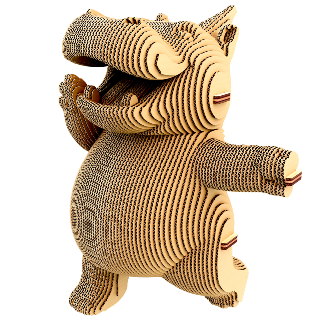3D-пазлы - 3D пазл Cartonic Collectible Hippo Ippo (CCARTHIPO)