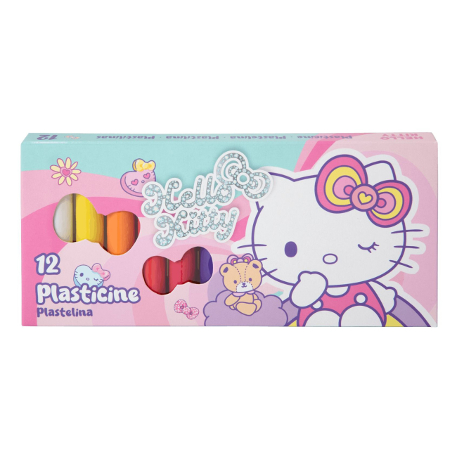 Набори для ліплення - Пластилін CoolPack Colorino Hello Kitty 12 кольорів (10562PTR)