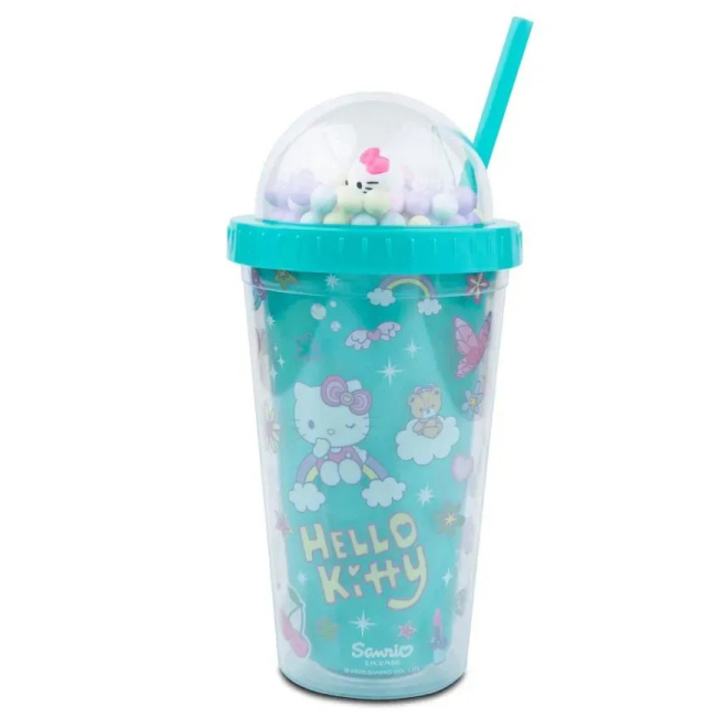 Чашки, стаканы - Стакан CoolPack Hello Kitty blue пластиковый 450 мл (10975PTR)