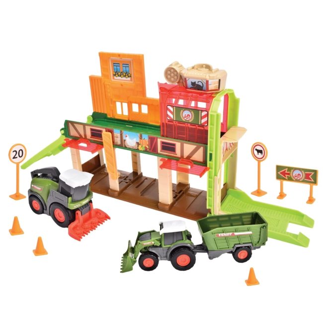 Транспорт и спецтехника - Игровой набор Dickie Toys Фендт Фермерская станция (3733003)