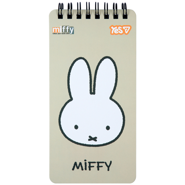 Блокноты - Блокнот Yes Miffy Beige в клетку (152203)