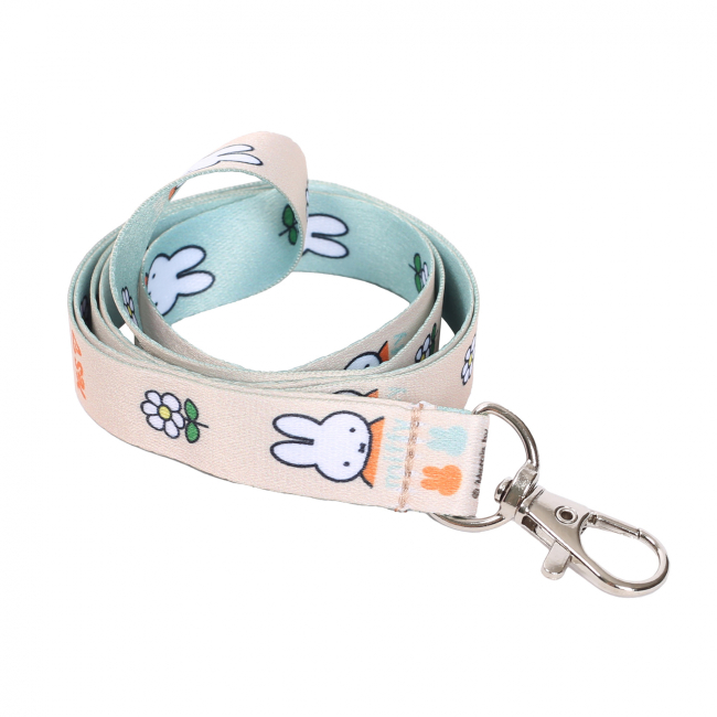 Канцелярські товари - Стрічка для бейджа Yes Miffy із карабіном (940403)
