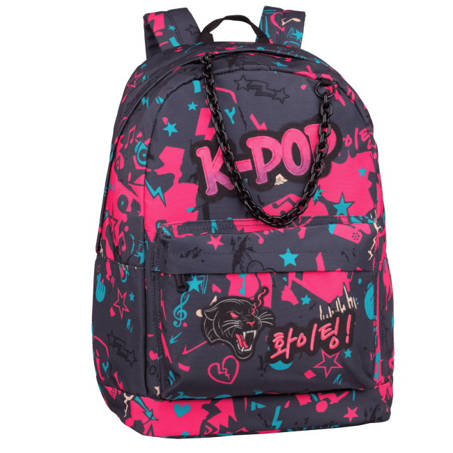Рюкзаки и ранцы для школы - Рюкзак CoolPack Cross K-Pop black (F026036)