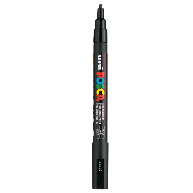 Маркер Uni Posca черный (PC-3M.Black)