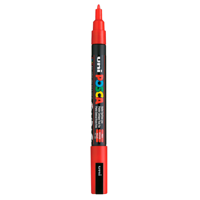 Маркер Uni Posca красный (PC-3M.Red)