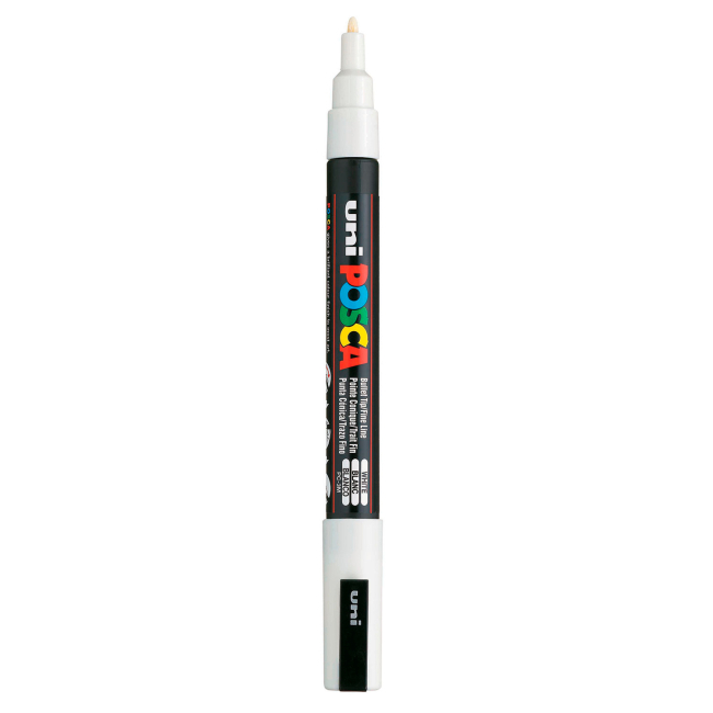 Маркер Uni Posca білий (PC-3M.White)