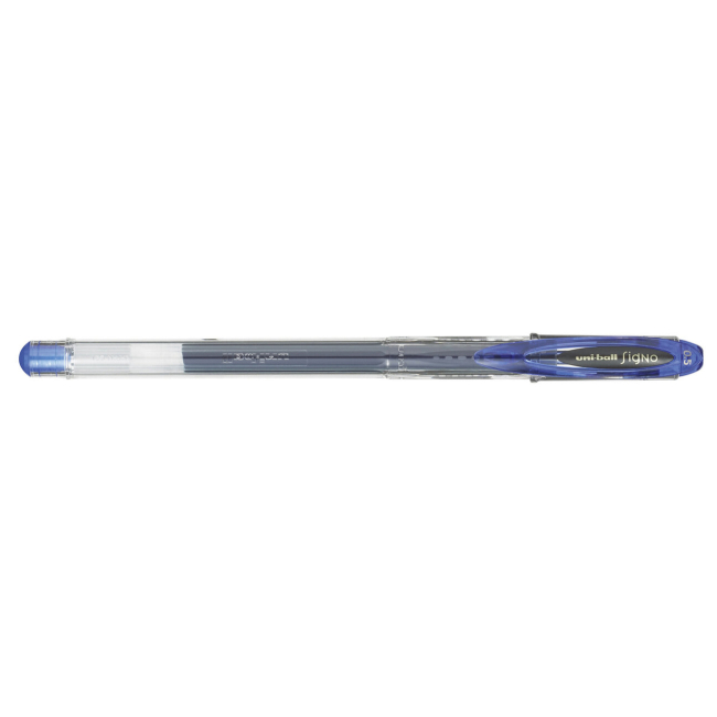 Ручка гелевая UNI Signo 0.7 мм синяя (UM-120.Blue)