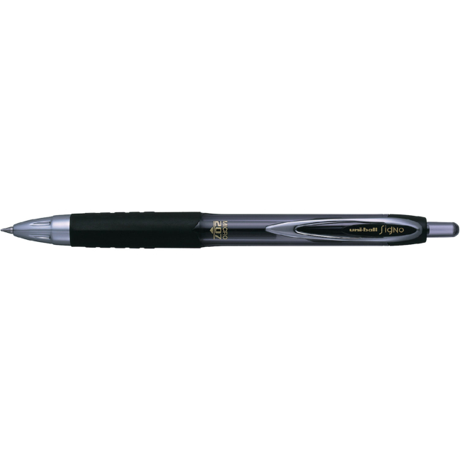 Ручка гелевая UNI Signo 207 Micro 0.5 мм черная (UMN-207.(05).Black)
