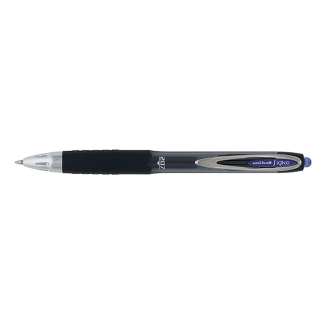 Ручка гелевая UNI Signo 207 Micro 0.5 мм синяя (UMN-207.(05).Blue)