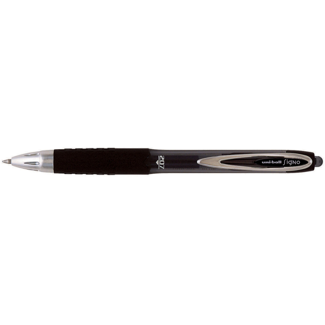 Ручка гелевая UNI Signo 207 0.7 мм черная (UMN-207.Black)