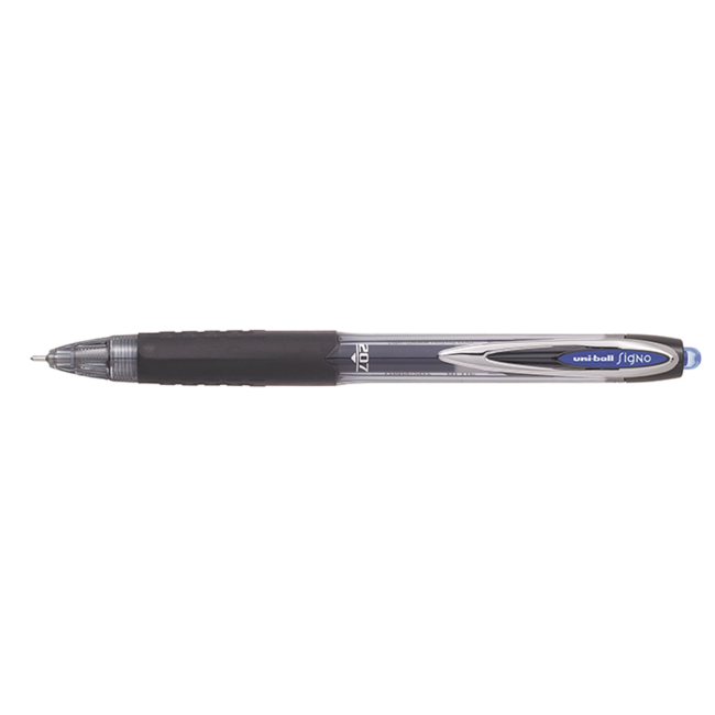 Ручка гелевая UNI Signo 207 0.7 мм синяя (UMN-207.Blue)
