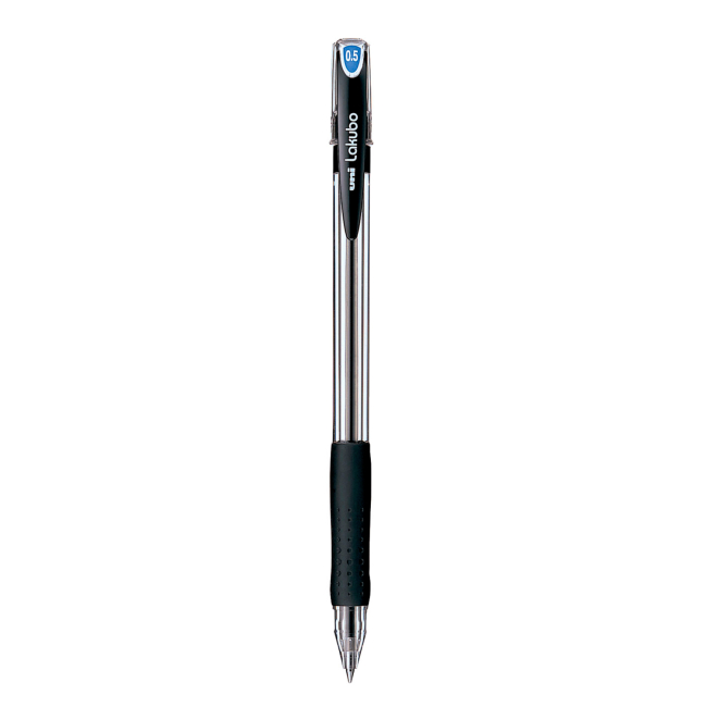 Ручка кулькова Uni Lakubo fine чорна (SG-100.(07).Black)