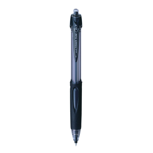 Ручка кулькова Uni Power Tank автоматична чорна (SN-227.Black)