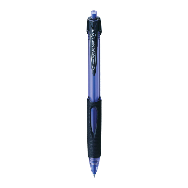 Ручка кулькова Uni Power Tank автоматична синя (SN-227.Blue)