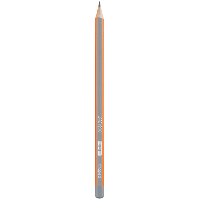 Карандаш графитовый Maped Black Peps H без резинки (MP.850025)