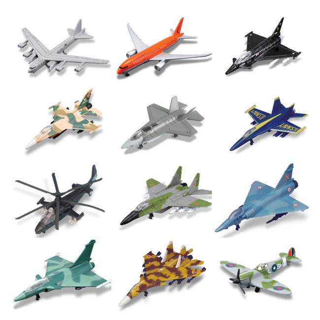 Транспорт і спецтехніка - Maisto Моделі літаків в асорт (15061-01)
