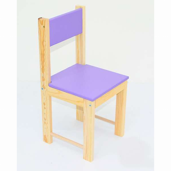 Детская мебель - Детский стульчик ИГРУША №28 Фиолетовый (20424)
