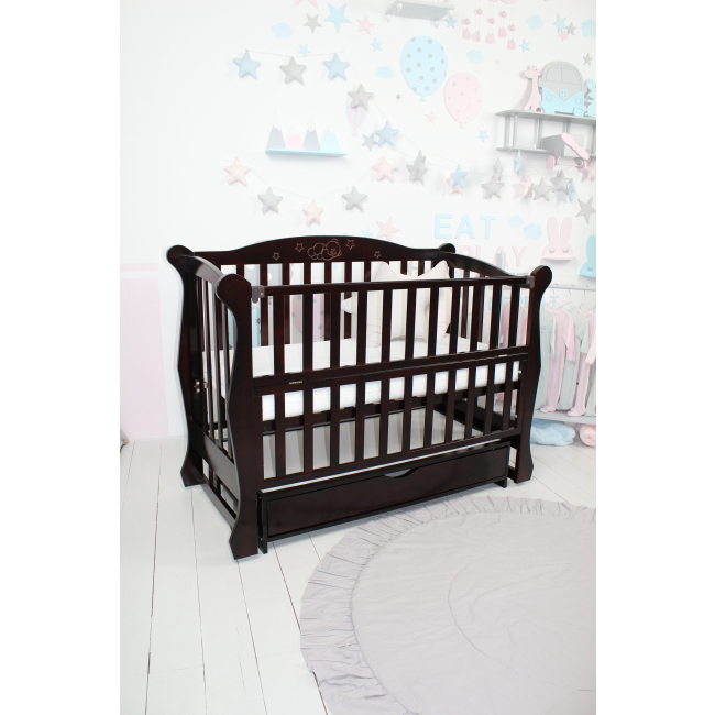 Дитячі меблі - Ліжко дитяче Baby Comfort ЛД10 Венге (35317909)