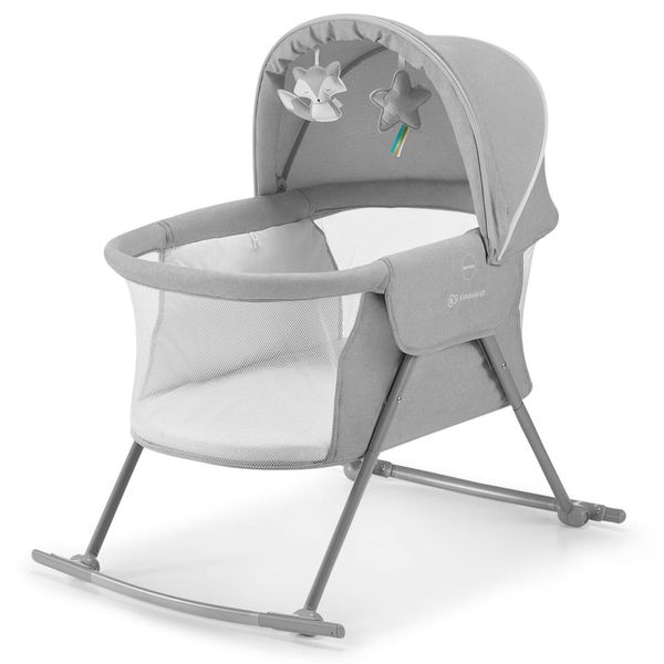 Детская мебель - Люлька-качалка 3 в 1 Kinderkraft Lovi Grey (KKLLOVIGRY0000) (202460)