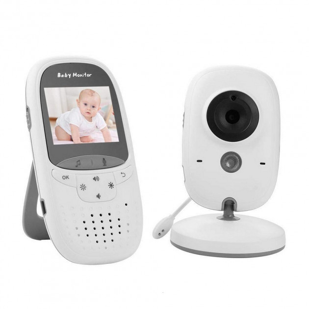 Товари для догляду - Відеоняня цифрова з монітором, датчиком температури Baby Monitor VB602 (HGDHGFUF8FA)