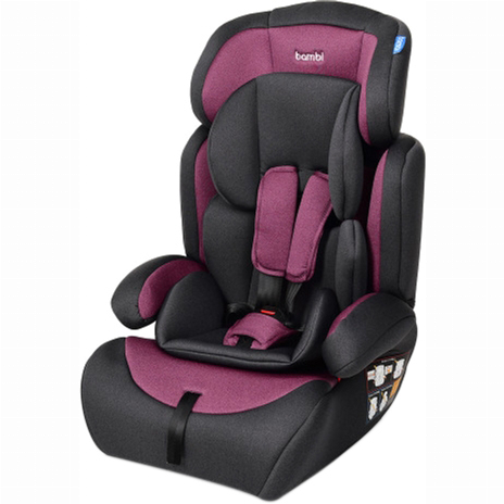 Автокресла и аксессуары - Автокресло детское Bambi M 3546 Pink Grey (MAS40234)