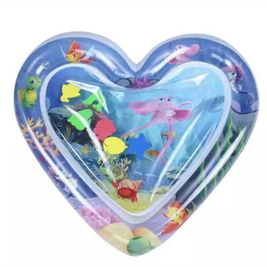 Развивающие коврики - Детский развивающий водный коврик Сердце с рыбками (S888910021) (ave_arp87S888910021)