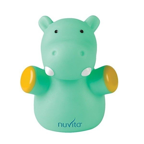 Ночники, проекторы - Детский ночничек Nuvita Гипопотам 0м+ 12см (NV6607)