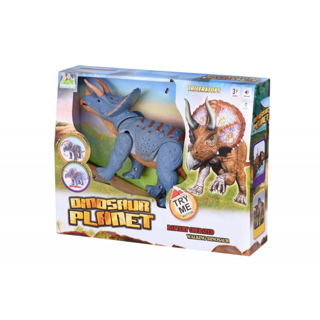 Фигурки животных - Динозавр Same Toy Dinosaur Planet серый со светом и звуком (RS6167AUt)