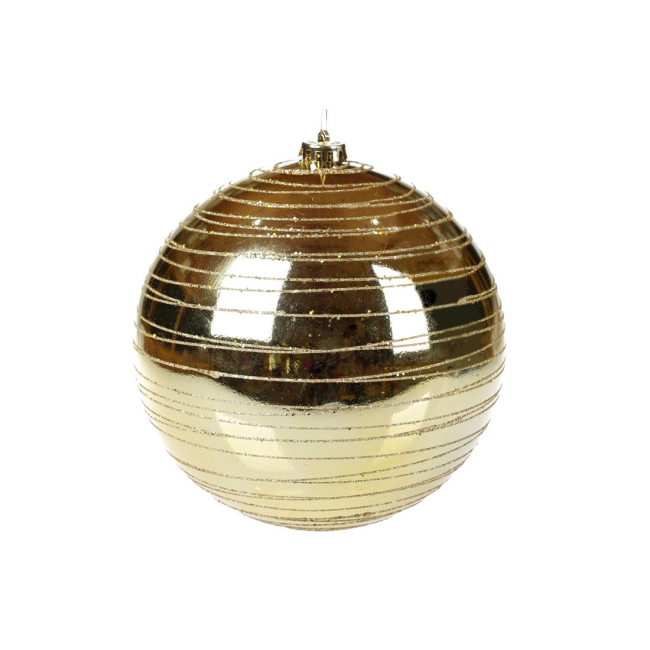 Аксесуари для свят - Куля новорічна BonaDi D-20 см Золотистий (898-151) (MR62322)