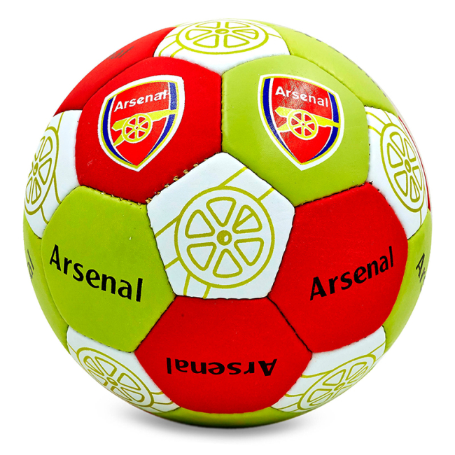 Спортивные активные игры - Мяч футбольный Arsenal FB-0047-108 Ballonstar №5 Красно-желтый (57566003) (3195194542)