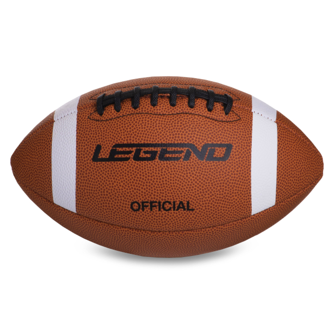 Спортивные активные игры - Мяч для регби WELSTAR FB-3285 №9 Коричневый