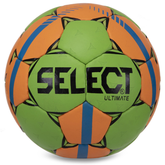 Спортивные активные игры - Мяч для гандбола SELECT HB-3663-2 №2 PVC Синий-оранжевый