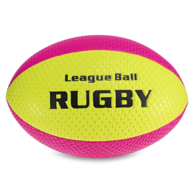 Спортивні активні ігри - М'яч для регбі RUGBY Liga ball SP-Sport RG-0391 №9 Жовто-червоний (RG-0391_Желтый-красный)