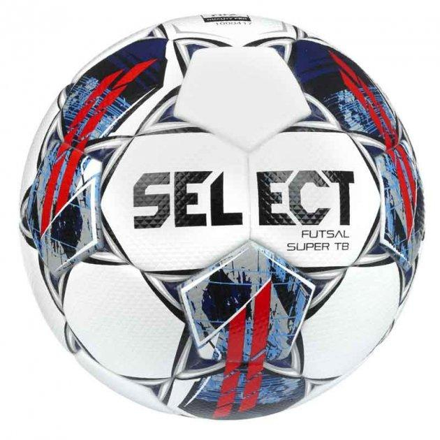 Спортивні активні ігри - М'яч футзальний Select FUTSAL SUPER TB v22 біло-червоний 4 361346-471 4