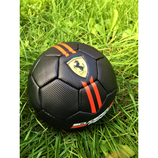 Спортивные активные игры - Мяч футбольный Ferrari р.2 Черный F611-2 (F611-2B)